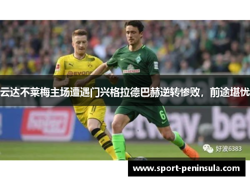 云达不莱梅主场遭遇门兴格拉德巴赫逆转惨败，前途堪忧